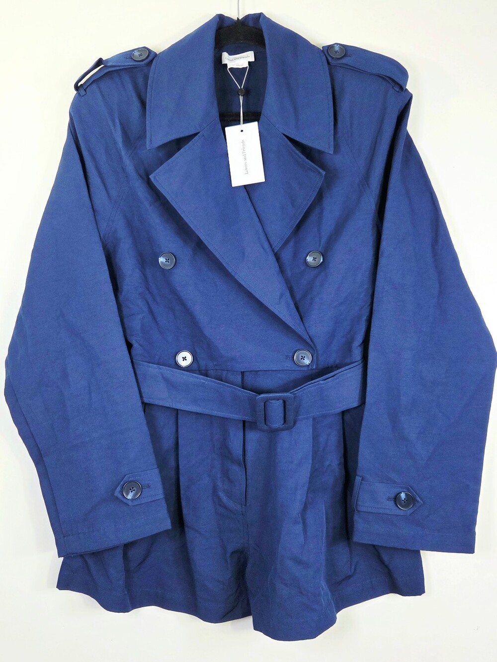NWT LOVERS AND FRIENDS GEORGIA TRENCH ROMPER